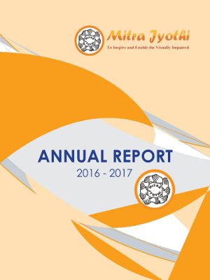 Mitra jyothi - Annual Report 2016-17