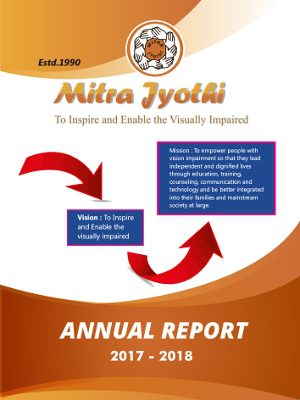 Mitra Jyothi - Annual Report 2017-18