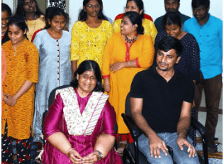 Deputy Collector of Puducherry visit to Mitra Jyothi